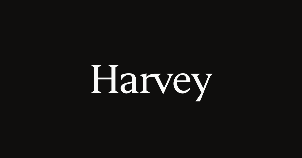 Saaspo | Harvey Landing Page