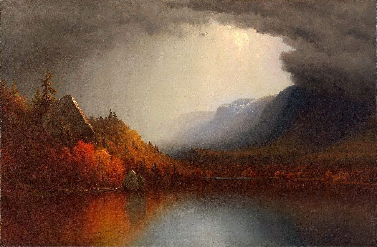 Sanford Robinson Gifford, A Coming Storm, 1863 Sanford Robinson Gifford, A Coming Storm, 1863