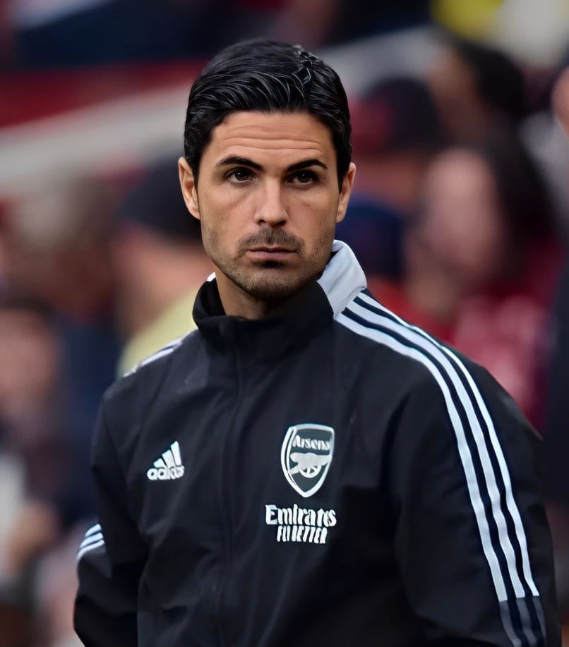 Arsenal manager Mikel Arteta