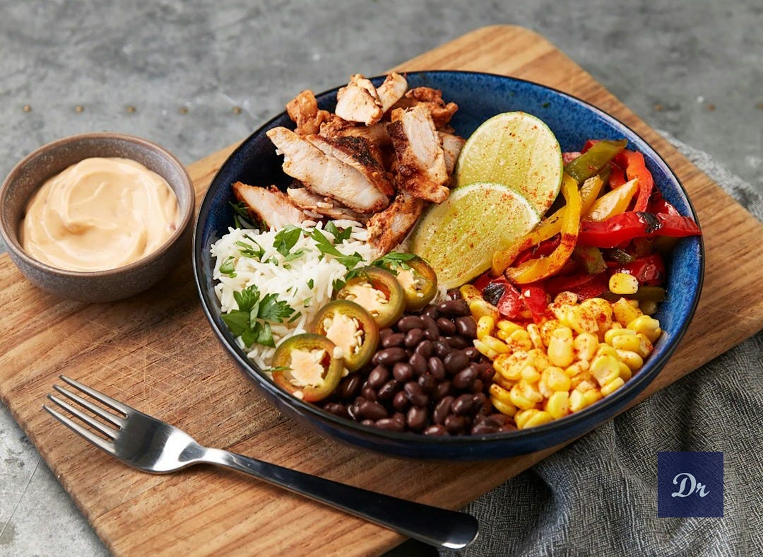 a plate of food