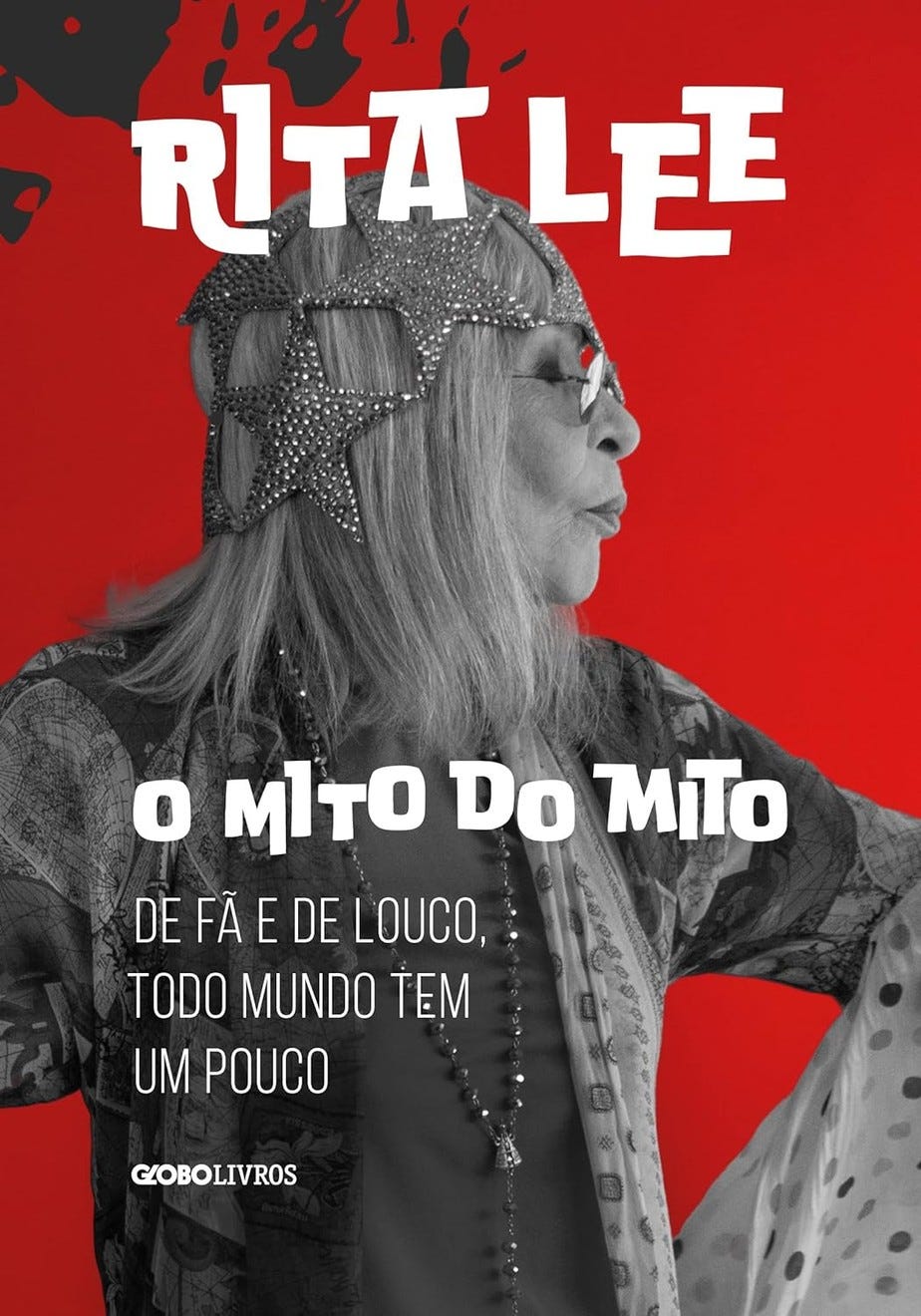 Rita Lee tem editado em 29 de julho o segundo livro póstumo, ‘O mito do mito’