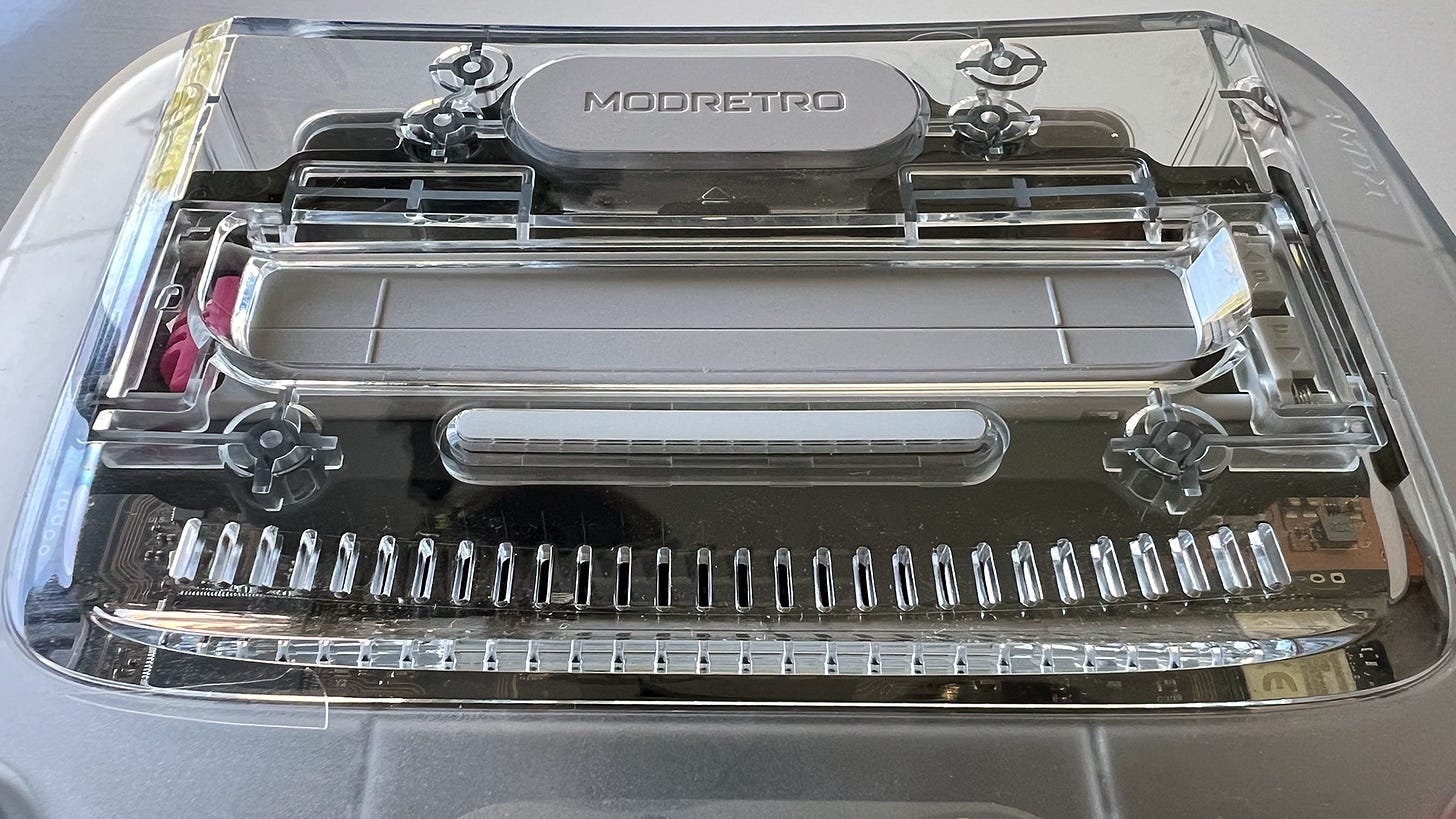 ModRetro M64 cartridge slot ModRetro M64 cartridge slot