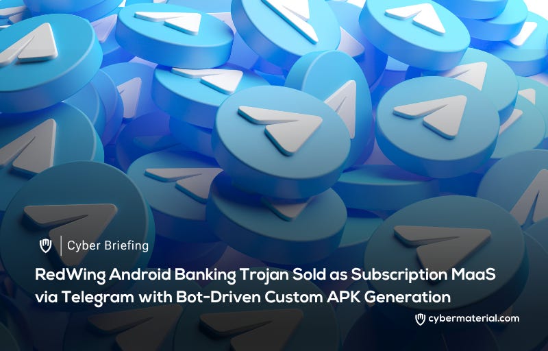 RedWing Android Spyware Rental Service Available on Telegram