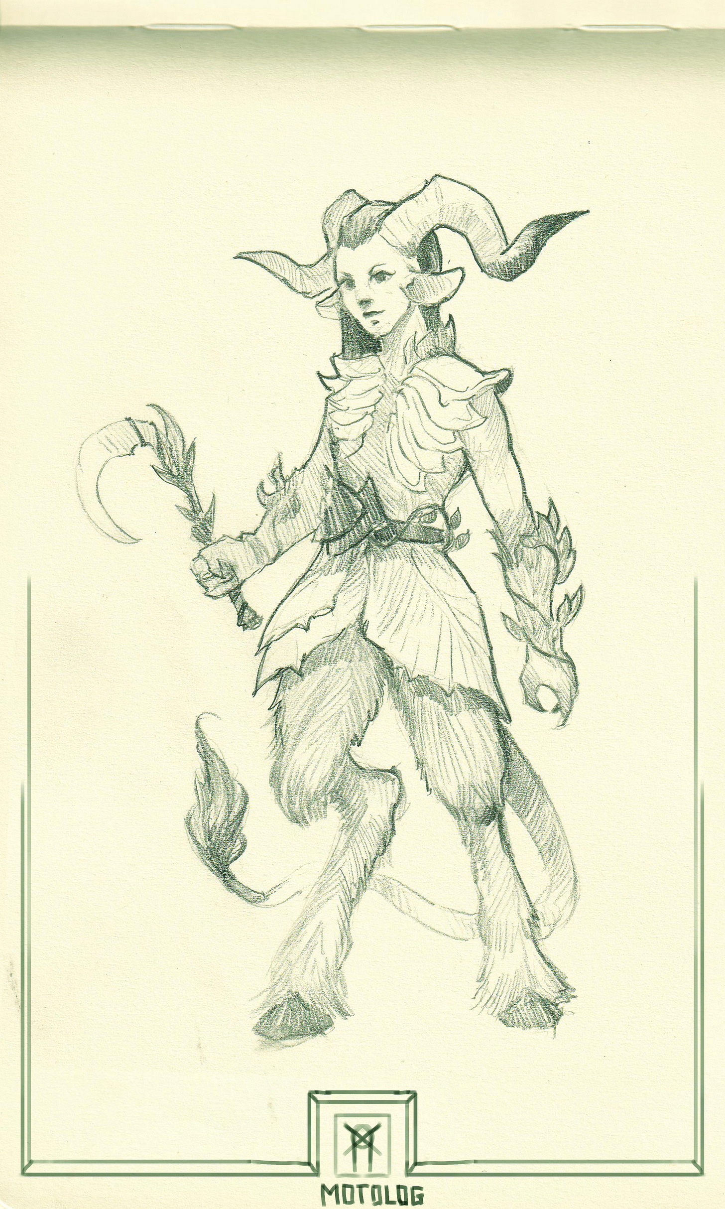 Satyr Concept Art