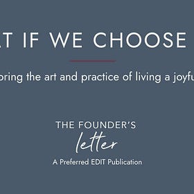 What if We Choose Joy?