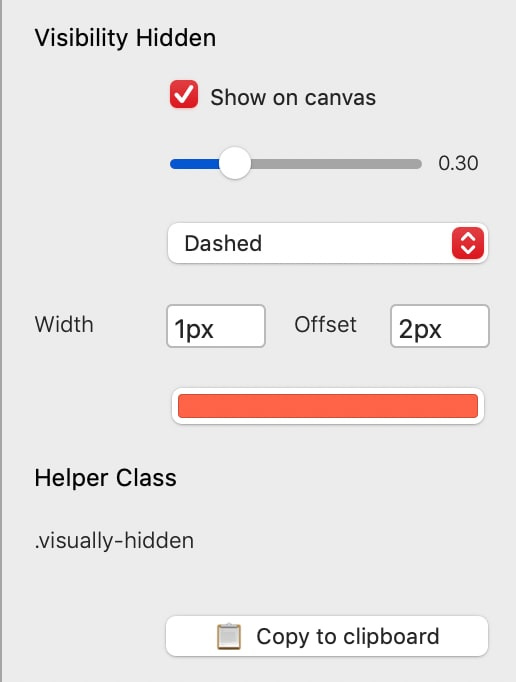 VH Helper Options