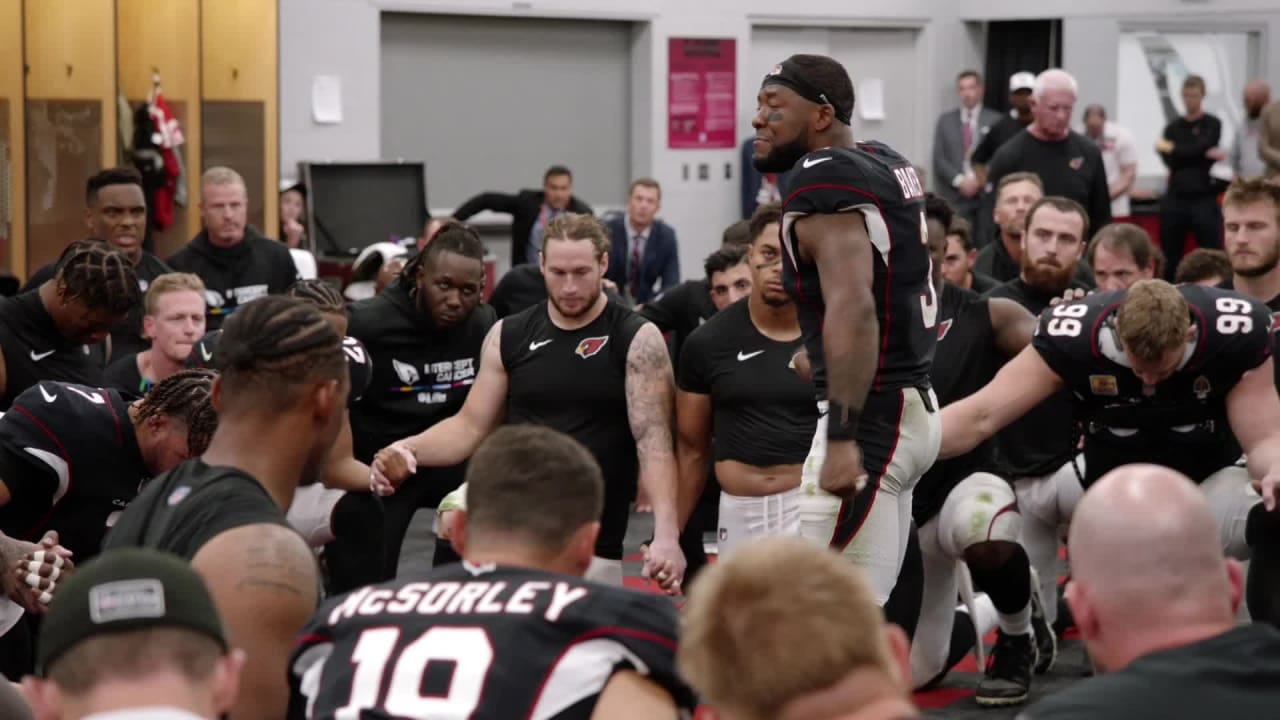 Hard Knocks': Arizona Cardinals safety Budda Baker gives emotional locker  room speech after Cardinals loss