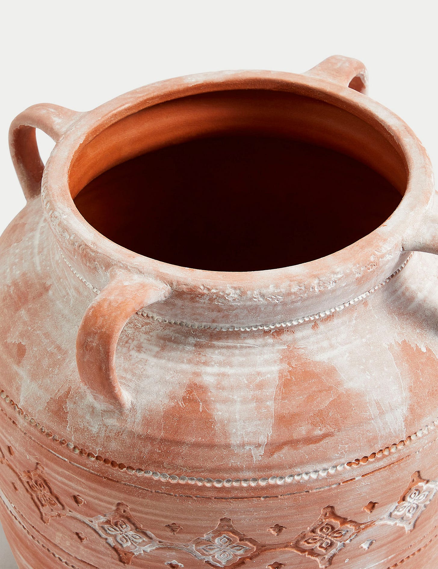 Large Terracotta Urn Vase 1 of 5