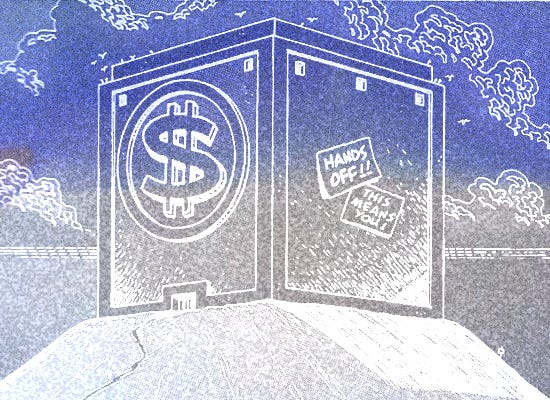 A drawing of a large box with a dollar sign

AI-generated content may be incorrect.