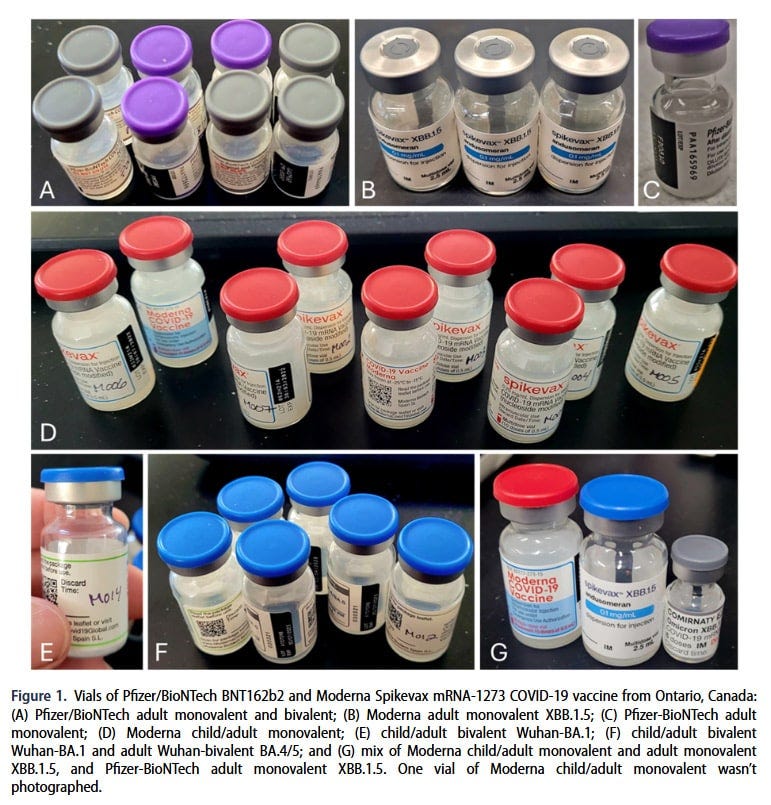 vials of vaccine studied