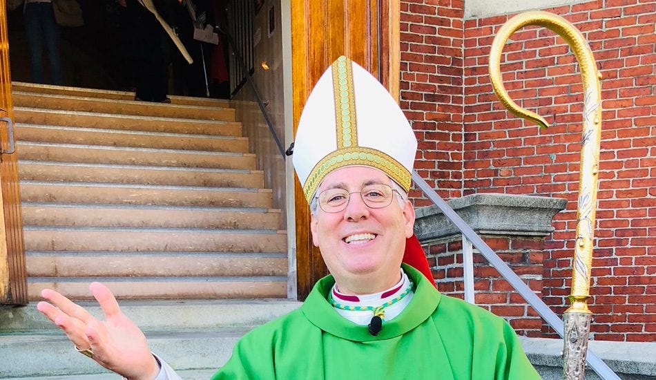 Bishop Mark O'Connell called to serve Cardinal Seán O'Malley, Archbishop of  Boston - Local Headline News