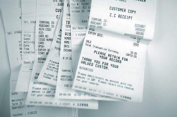 How to Store Receipts - Fairfax City Self Storage