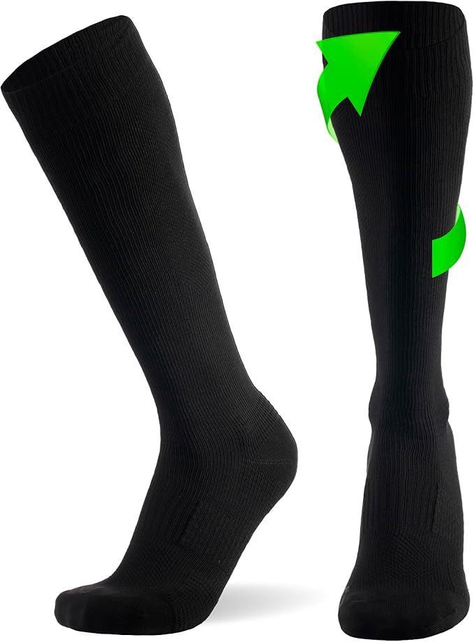 CFA V1 Calze Compressione Graduata Donna e Uomo | Calze Elastiche Sportive Per Circolazione, Vene Varicose, Gravidanza, Antitrombo, Ciclismo, Running | Made In EU FOR ATHLETES CFA V1 Calze Compressione Graduata Donna e Uomo | Calze Elastiche Sportive Per Circolazione, Vene Varicose, Gravidanza, Antitrombo, Ciclismo, Running | Made In EU FOR ATHLETES