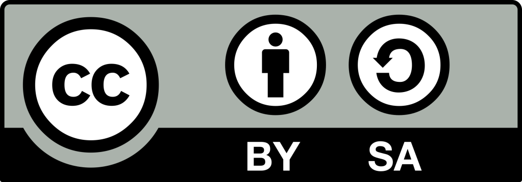 The Creative Commons Share-Alike By 4.0 License Icon