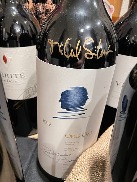 Wine bottles