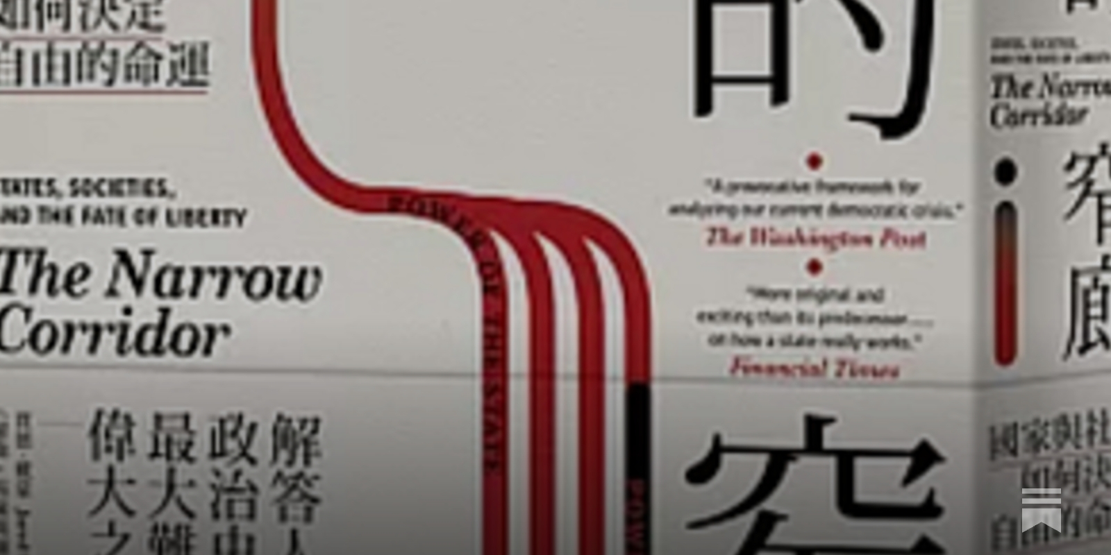 戴倫．艾塞默魯, 詹姆斯．羅賓森| 自由的窄廊：國家與社會如何決定自由