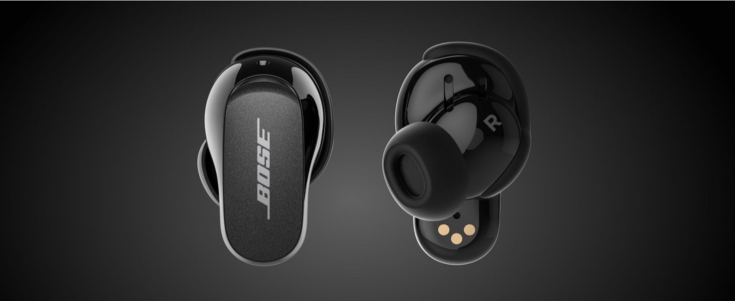 Nuove Bose Quietcomfort Earbuds Ii, Cuffie Wireless Intrauricolari  Bluetooth Con Cancellazione Del Rumore E Suono Personalizzato, Nero Triplo,  Senza fili : Amazon.it: Elettronica