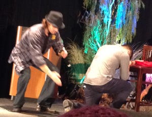 J2 butt smack!