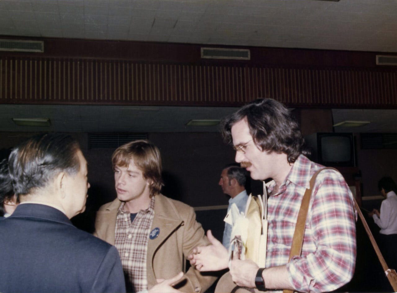 Charley Lippincott and Mark Hamill Charley Lippincott and Mark Hamill
