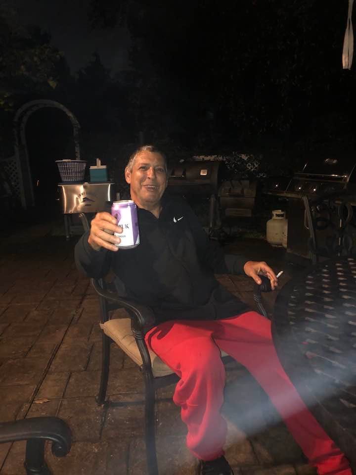 May be an image of 1 person and drink