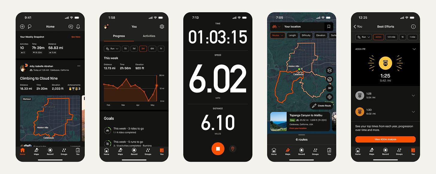 Available Today, Strava Releases Dark Mode