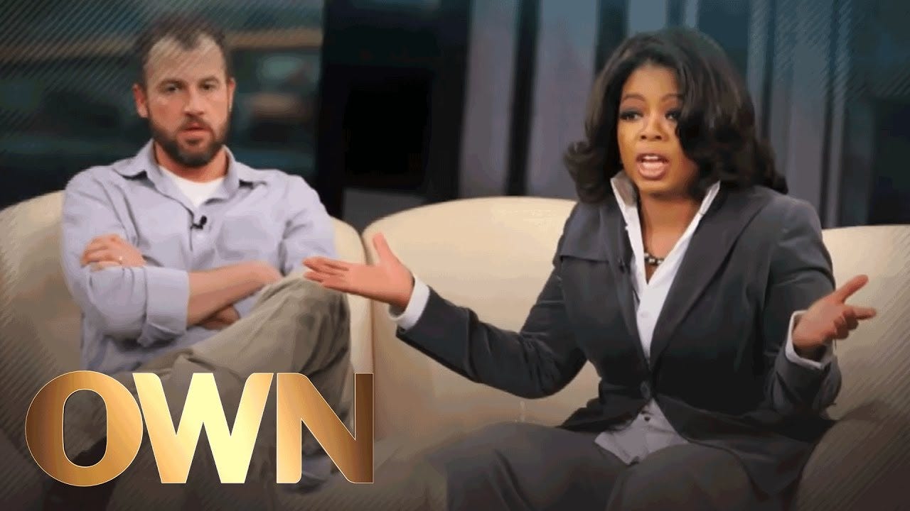 #18: Oprah Confronts James Frey | TV Guide's Top 25 | Oprah Winfrey Network