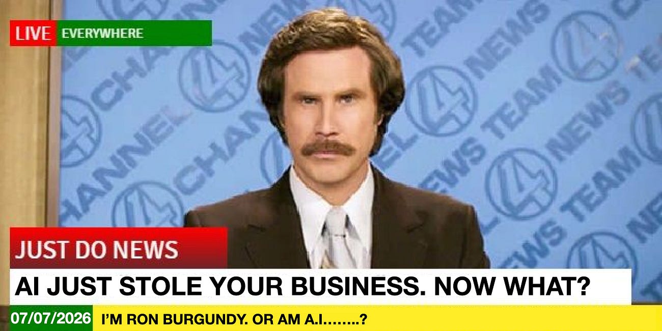 If AI can do the output, what are you selling?