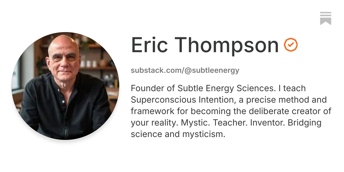 Eric Thompson | Substack
