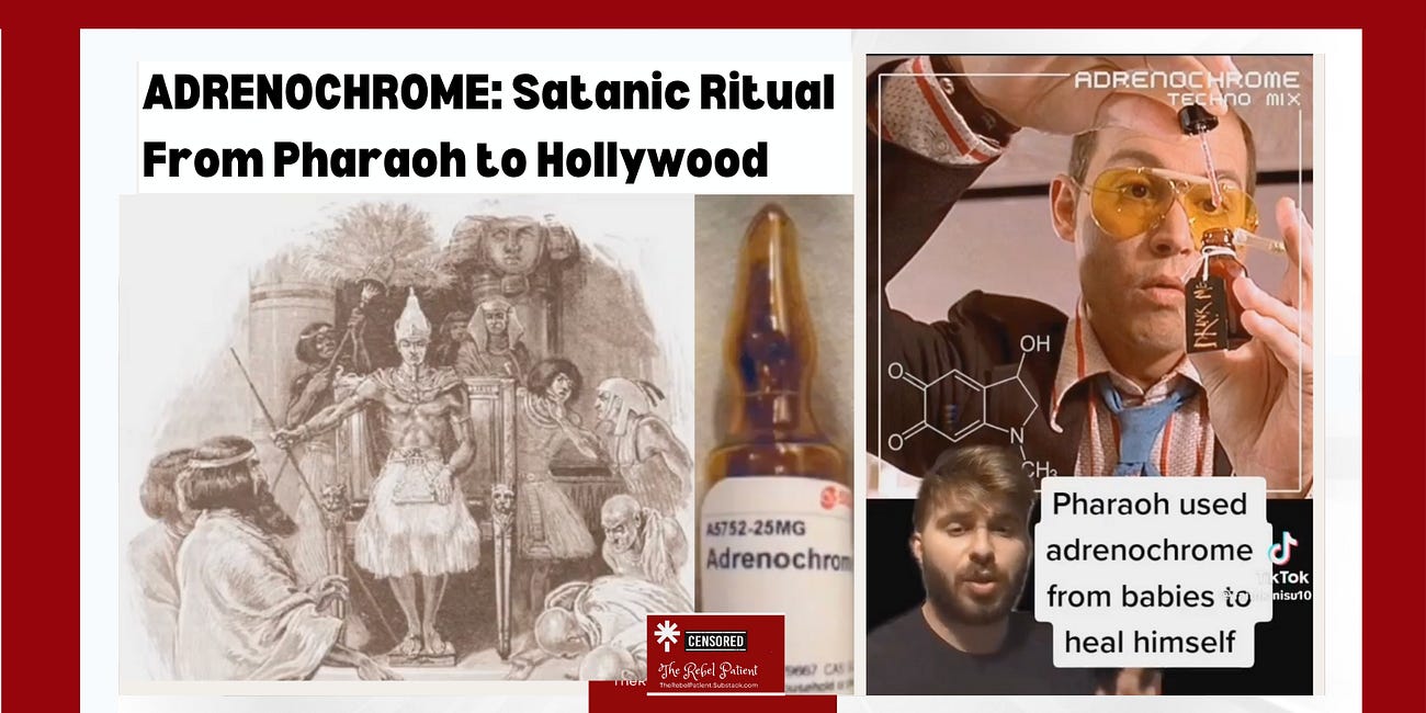 Adrenochrome: History, Effects, Side Effects, and a Prayer for Our Children