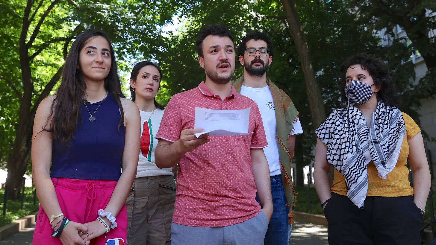 Wife of Mahmoud Khalil Speaks Out About His Arrest by ICE Agents - Quds ... Wife of Mahmoud Khalil Speaks Out About His Arrest by ICE Agents - Quds ...