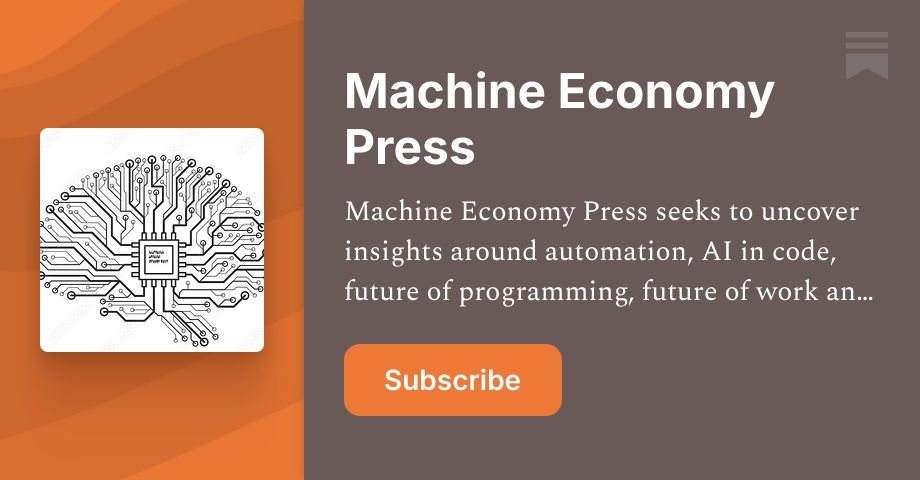 Machine Learning | Machine Economy Press | Michael Spencer | Substack