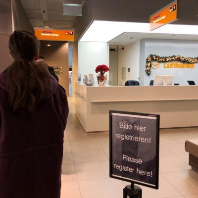 Lufthansa Non Schengen Munich Senator Lounge