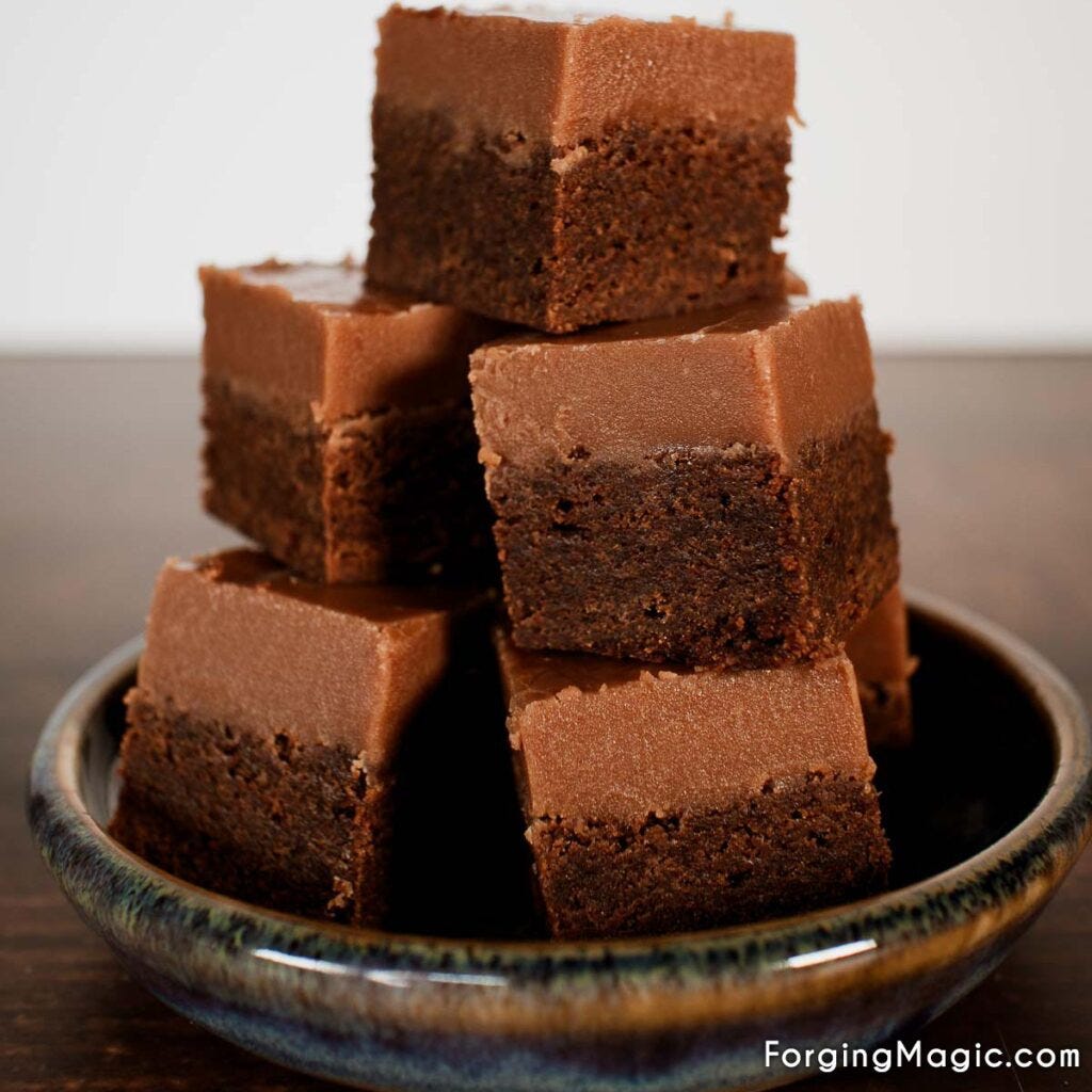 Mocha Fudge Brownies Mocha Fudge Brownies