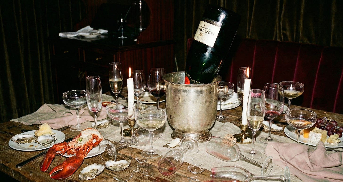 Gemini generated image of (maybe?) too much celebrating. Gemini generated image of (maybe?) too much celebrating.