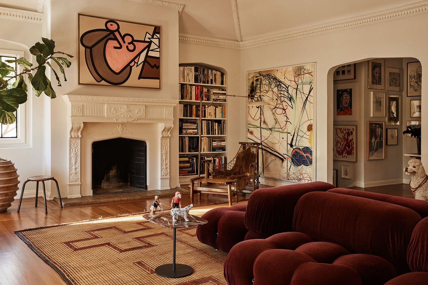 Inside the Light-Filled Los Feliz Home of Two Art-World Wonders |  Architectural Digest