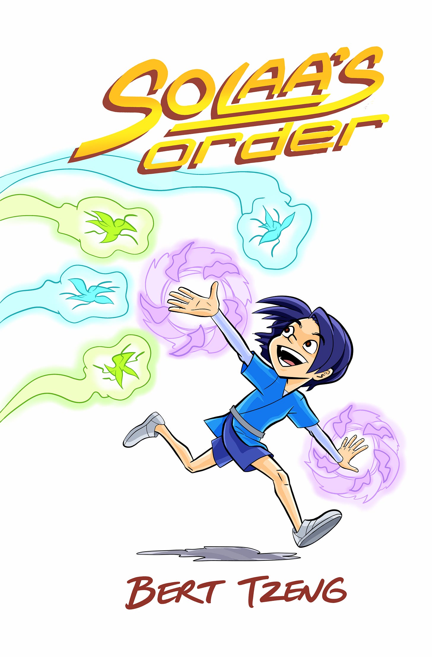 Final color version of the zine cover.