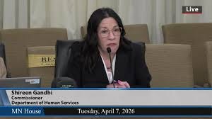 This morning, DHS Acting Commissioner Shireen Gandhi informed  Representative Kristin Robbins that they had terminated Assistant  Commissioner Eric Grumdahl yesterday. Grumdahl, who supports homelessness  services within his role, was expected to speak