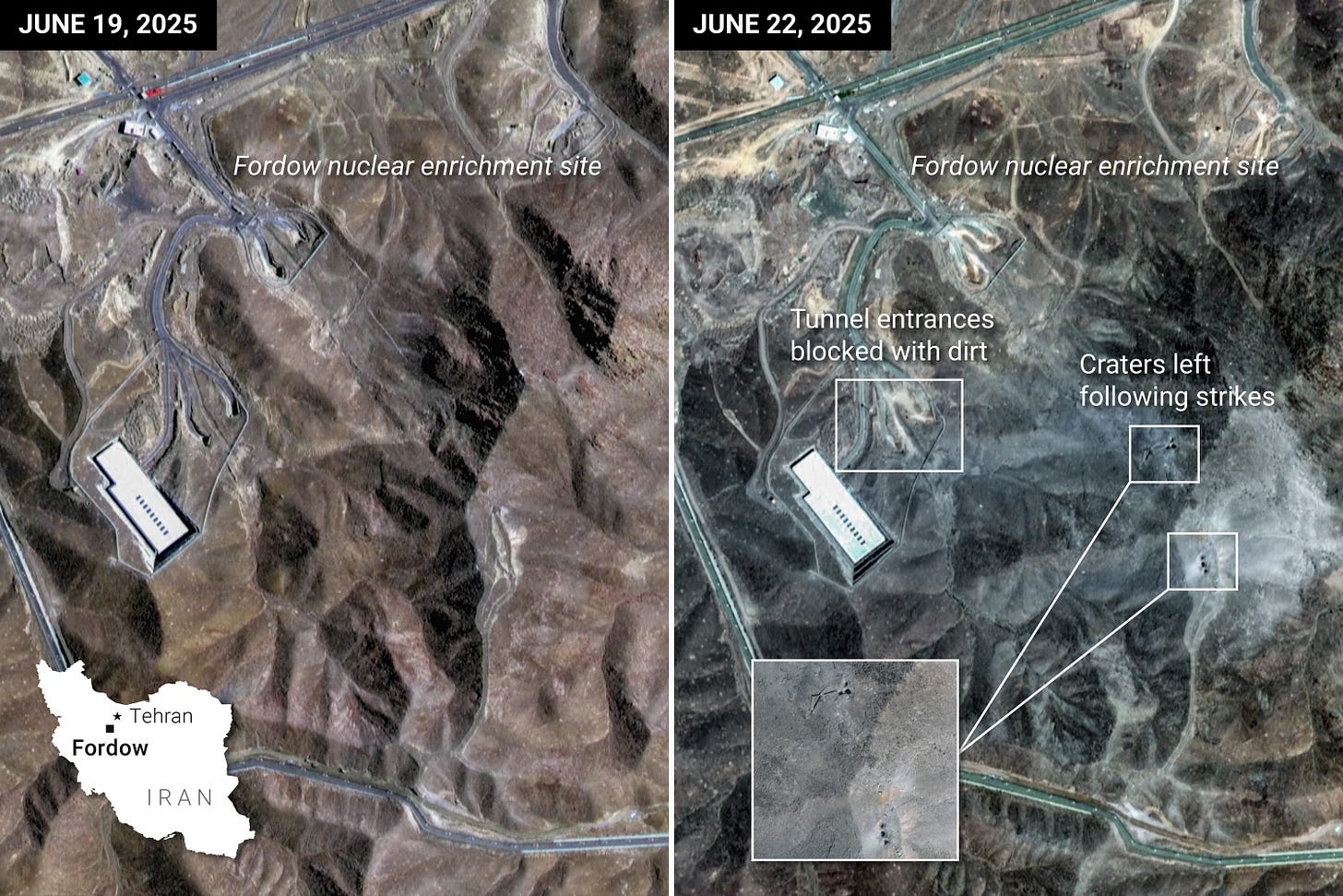 Here’s How US Strikes on Iran Unfolded