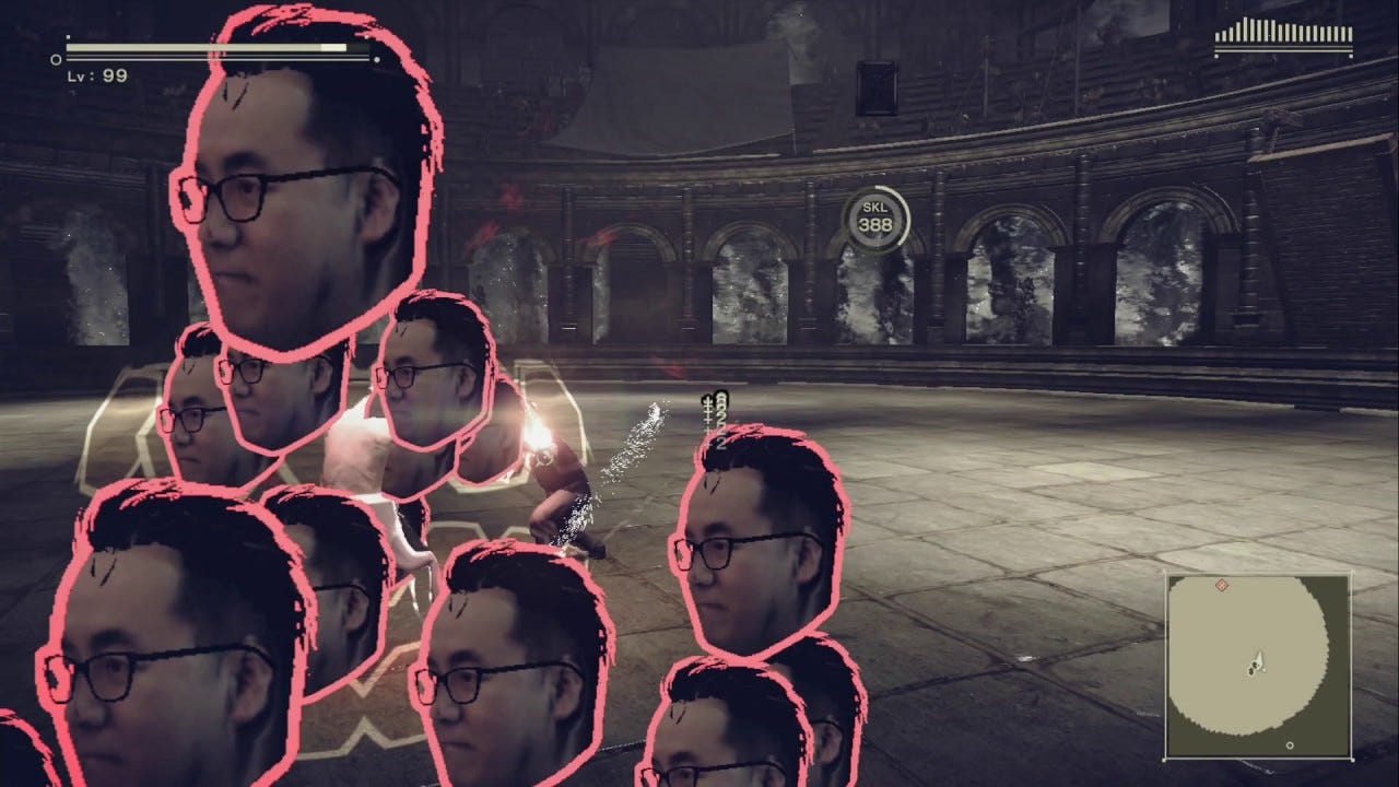 NieR:Automata DLC「3C3C1D119440927」水没都市 社長試練 - YouTube