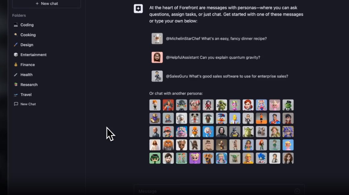 ForeFront Chat: Una mejor experiencia de ChatGPT