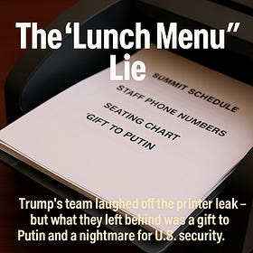 The “Lunch Menu” Lie