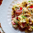 Potato Salad with Fire Roasted Corn