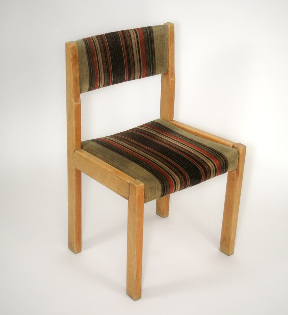 PIERRE CHAPO STYLE SET OF 8 CHAIRS FRENCH MID CENTURY Perriand