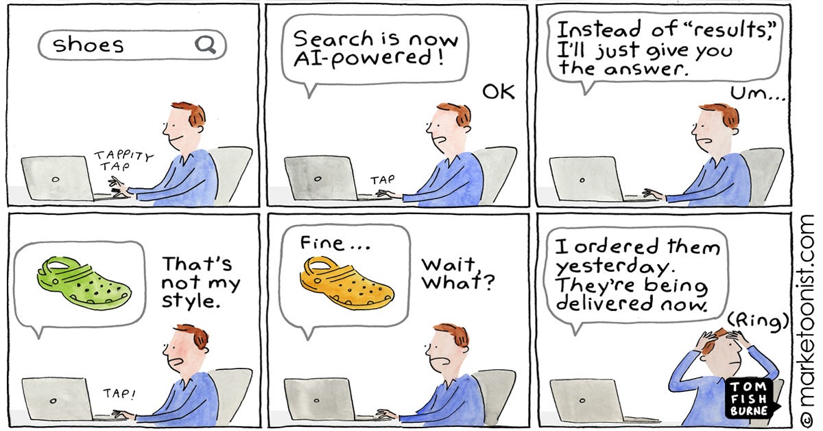 Future of Search cartoon