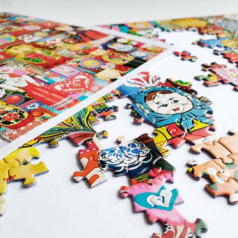 Cobble Hill Dolls Jigsaw Puzzle