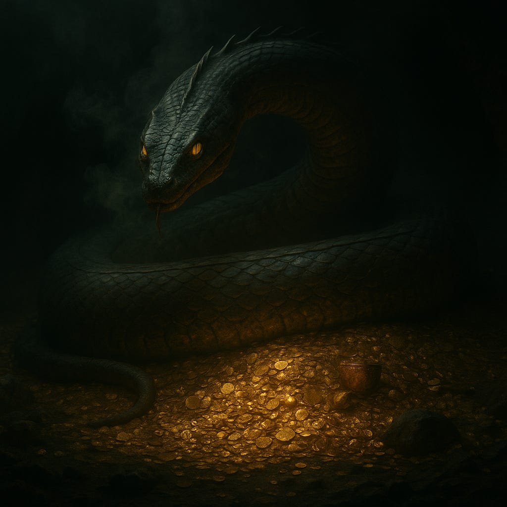 Myth of the Day: Fáfnir - by Hannibal Hills