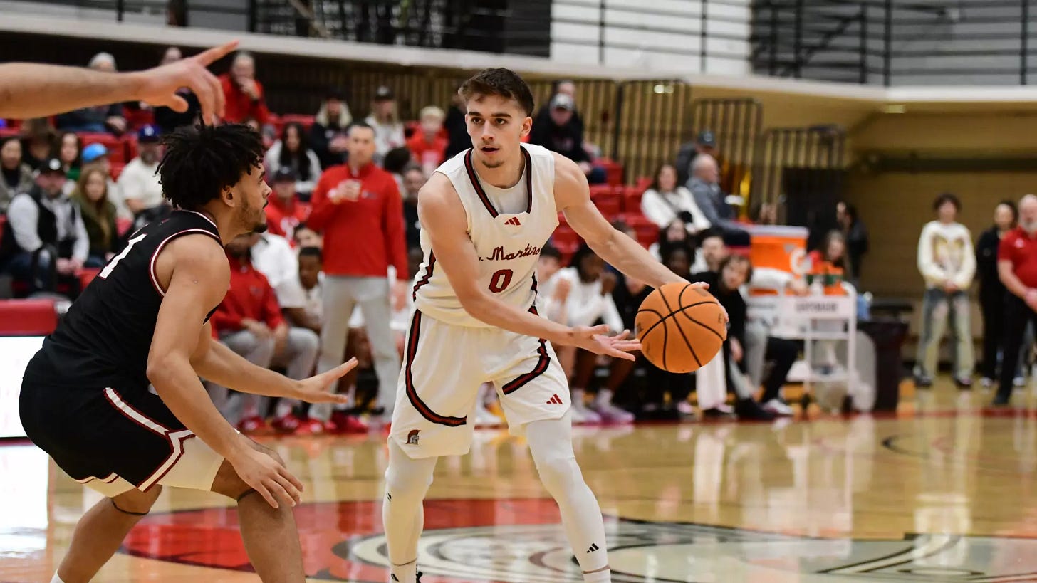 Kaden Hansen - Men's Basketball - Saint Martin's University Athletics