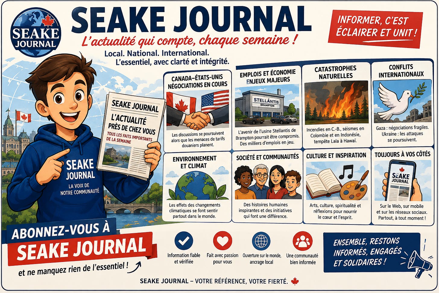 SEAKE JOURNAL — L’essentiel de l’actualité de la semaine SEAKE JOURNAL — L’essentiel de l’actualité de la semaine