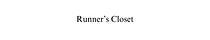 Runner’s Closet