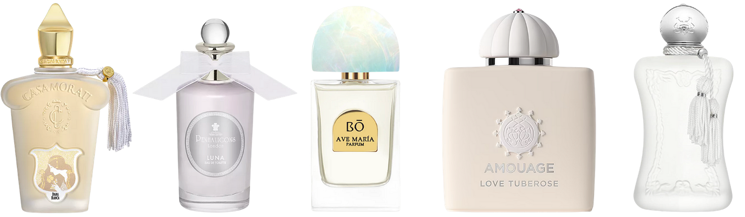 Wedding fragrance options